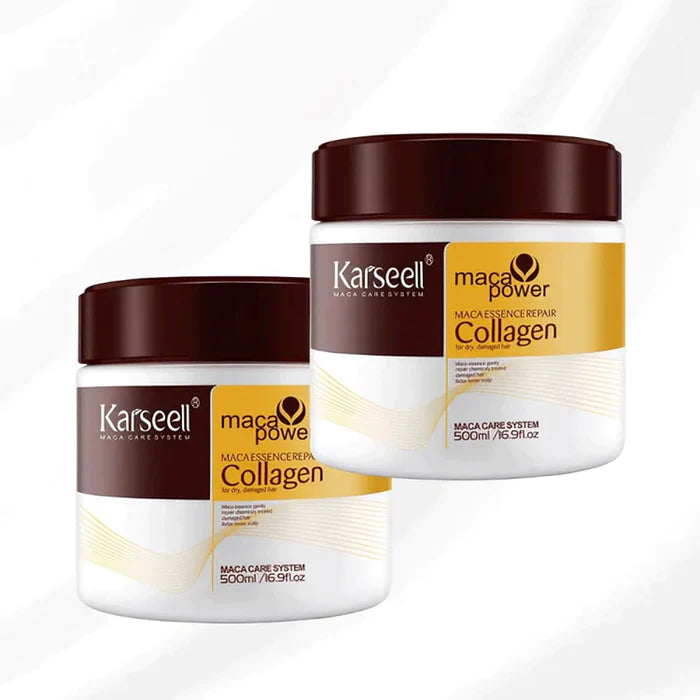 Máscara de Colágeno Alemã - Karseell® 536g [Restauração Completa e Permanente] - Compre 1 Leve 2