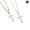 Colar Cruz Cravejada - Feito para você, Devota & Devoto