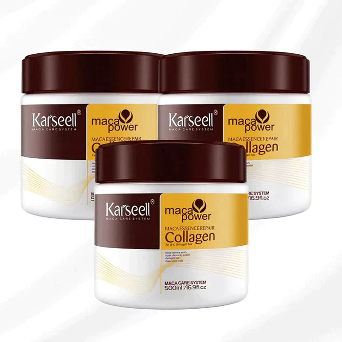 Máscara de Colágeno Alemã - Karseell® 536g [Restauração Completa e Permanente] - Compre 1 Leve 2