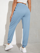 Calça Moletom Basic com Cordão