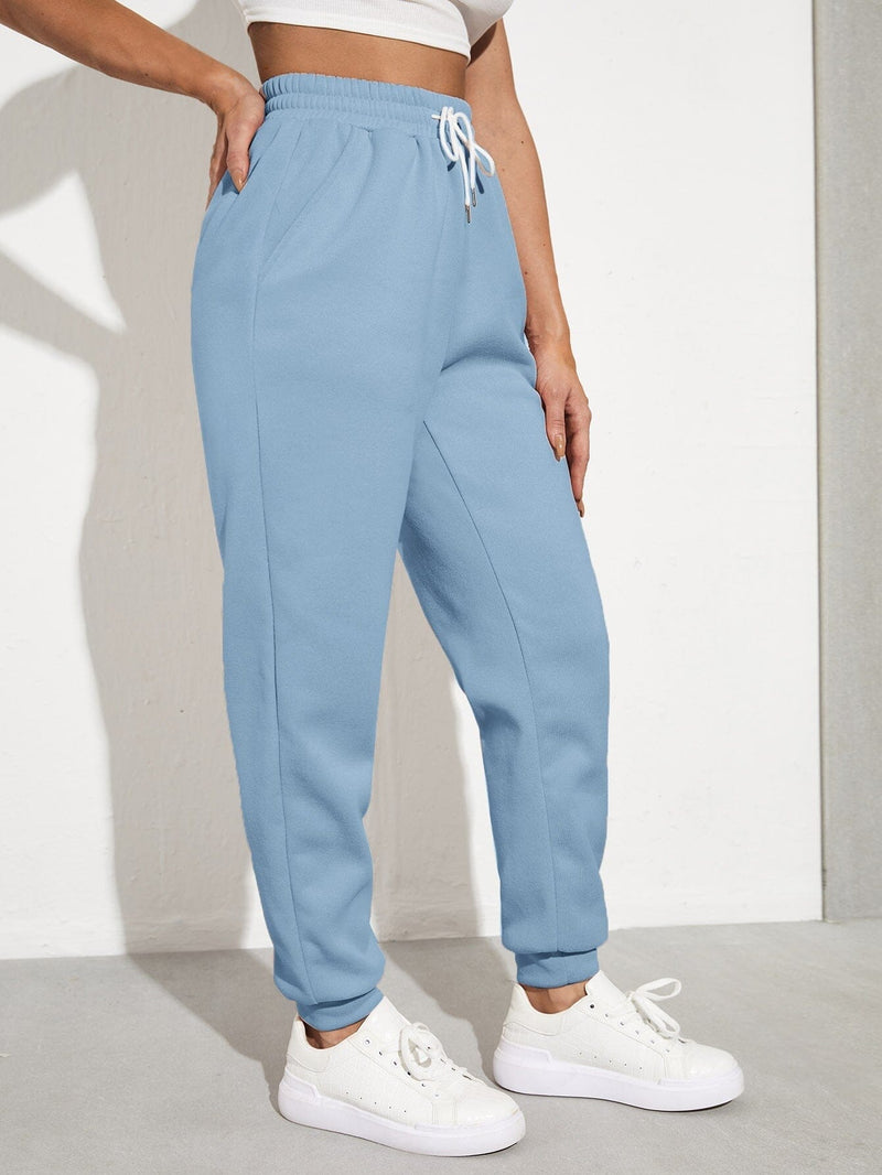 Calça Moletom Basic com Cordão