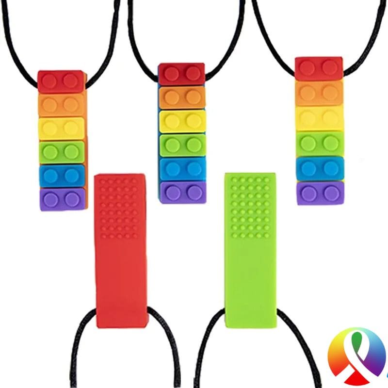 Colar Mordedor Sensorial Para Autismo