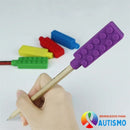 Mordedor Sensorial Terapêutico Para Lápis