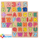 Quebra Cabeça Cognitivo Alfabeto e Números