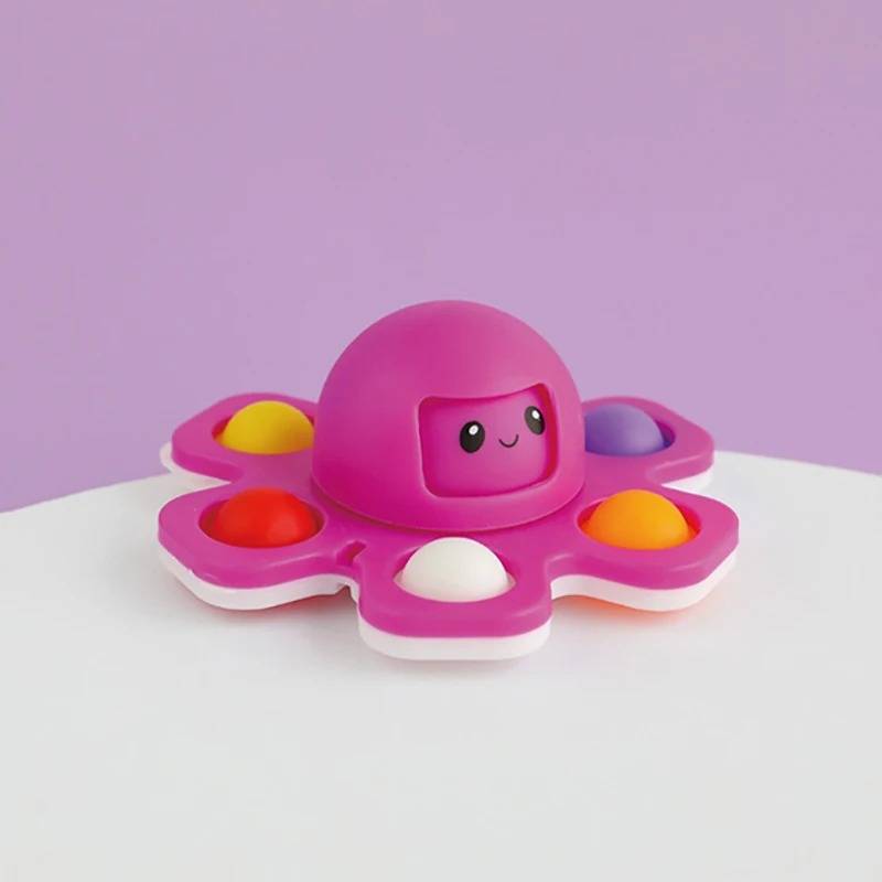 Fidget Spinner Interativo Sensorial Polvo