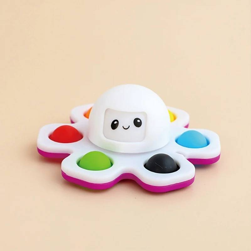 Fidget Spinner Interativo Sensorial Polvo