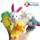 Fantoches de Dedo Kit Animais