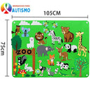 Brinquedo Educativo Mural Interativo Montessori