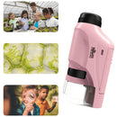 Mini Microscópio Portátil MUNDO CIÊNCIA