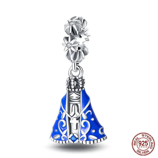 Berloque Nossa Senhora de Aparecida - Folheada a Ouro e Zircônia | 50% OFF