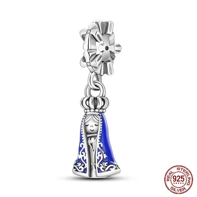 Berloque Nossa Senhora de Aparecida - Folheada a Ouro e Zircônia | 50% OFF