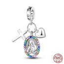 Berloque Nossa Senhora de Aparecida - Folheada a Ouro e Zircônia | 50% OFF