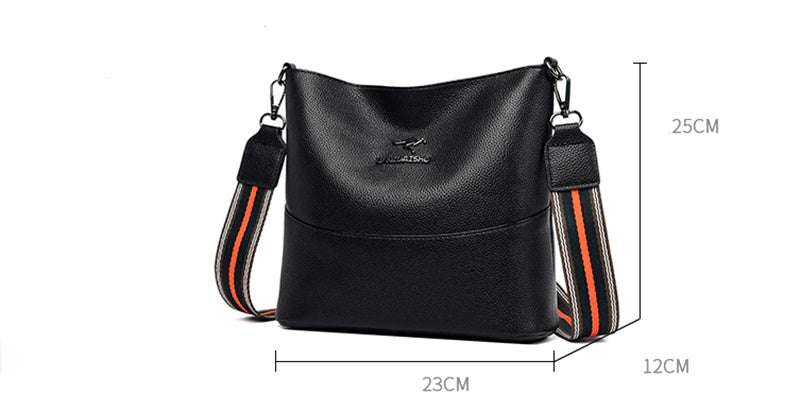 Bolsa de Couro Bella Fashion