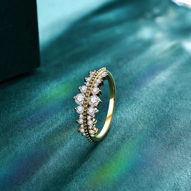 Anel Noivado Moissanite Pure