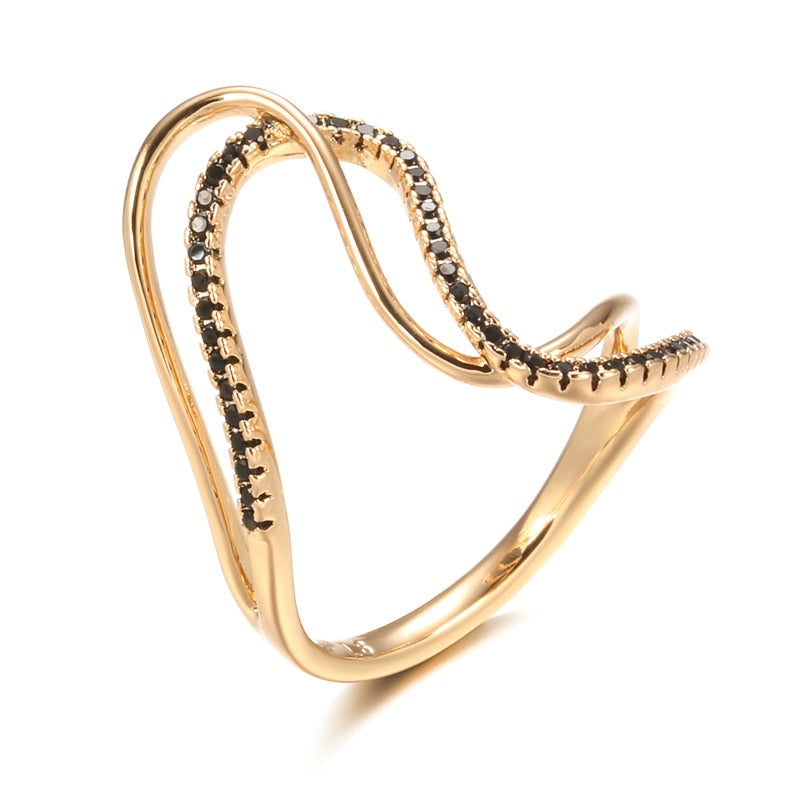 Anel Luxo Cintilante