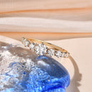 Anel Moissanite  Ouro 14k