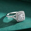 Anel Prata Celestial com Zircônias