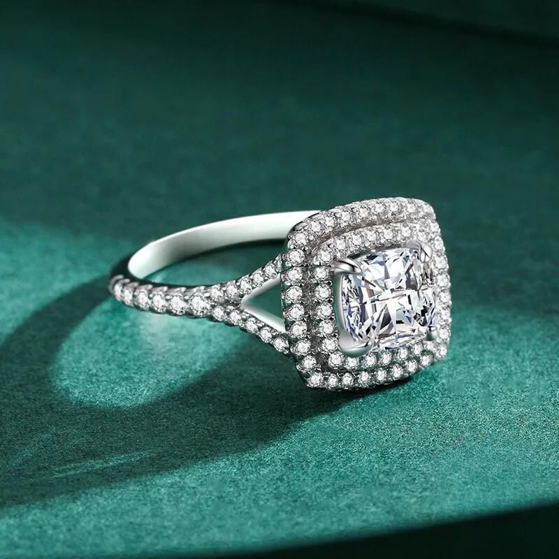 Anel Prata Celestial com Zircônias