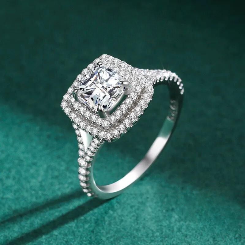 Anel Prata Celestial com Zircônias