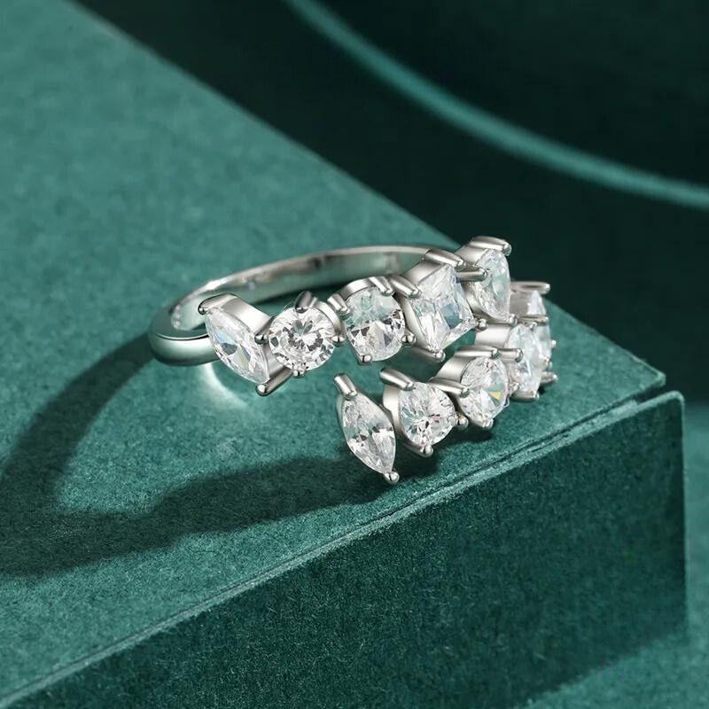 Anel Prata Ajustável