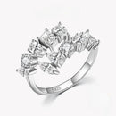 Anel Prata Ajustável