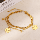 Pulseira Trevo de 4 Folhas - Queridinha do TikTok