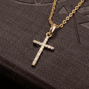 Colar Cruz Cravejada - Feito para você, Devota & Devoto