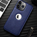 Capa de Couro Luxo para  iPhone