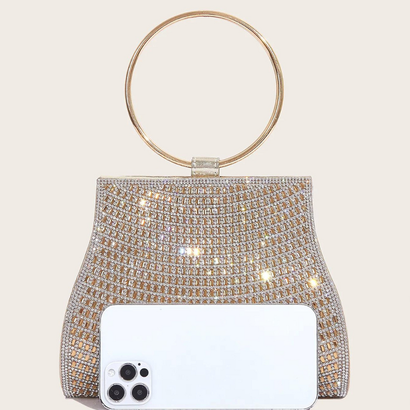 Bolsa Feminina Strass