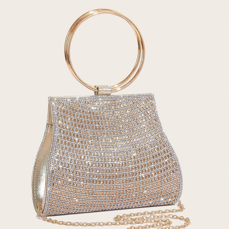 Bolsa Feminina Strass