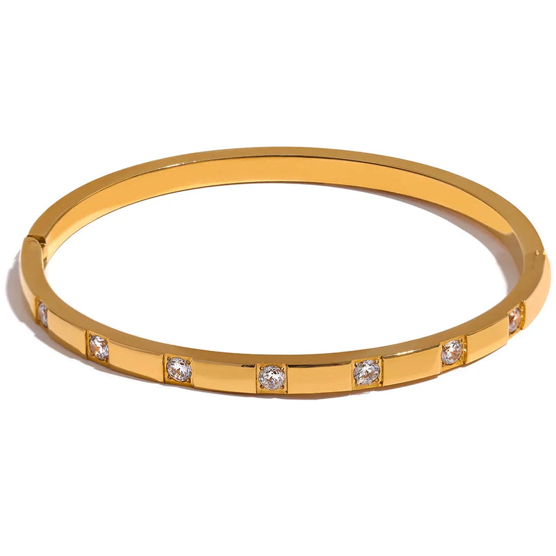 Bracelete Luxury Com Zircônias