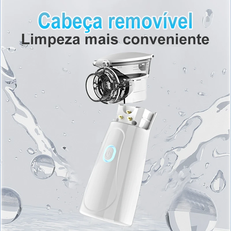 Inalador Nebulizador Portátil e Ultra Silencioso