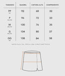 KIT 5 SHORTS SAIA DE ALFAIATARIA + CINTO DE COURO DE BRINDE