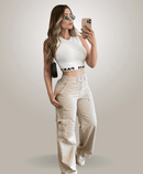 Calça Cargo - Curvas Perfeitas - Mais Vendido