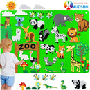 Brinquedo Educativo Mural Interativo Montessori