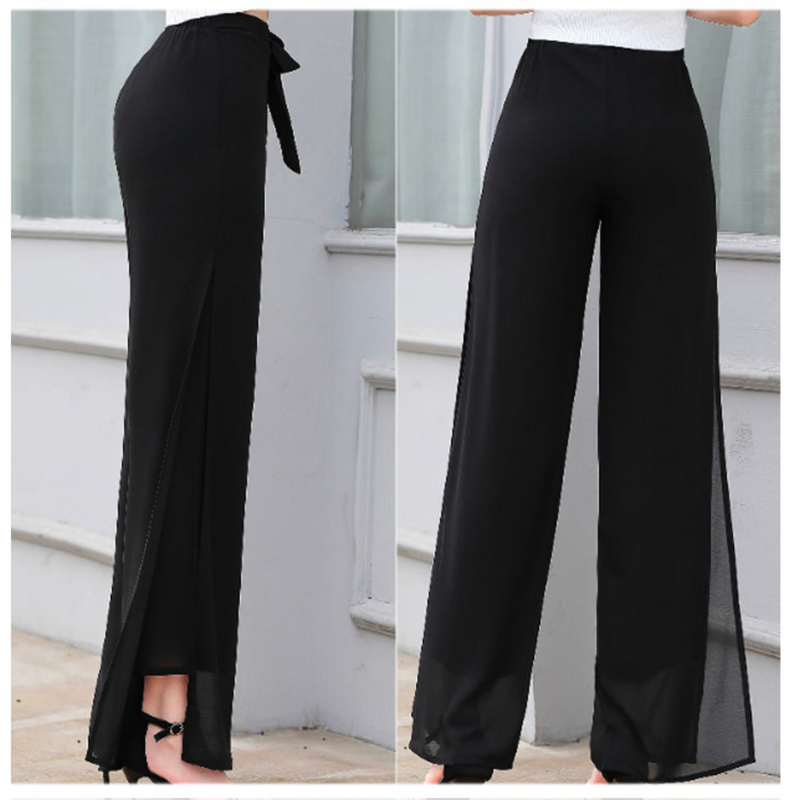 Calça em Chiffon Dupla Camada