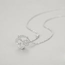 Colar Trevo Cravejado em Zircônias