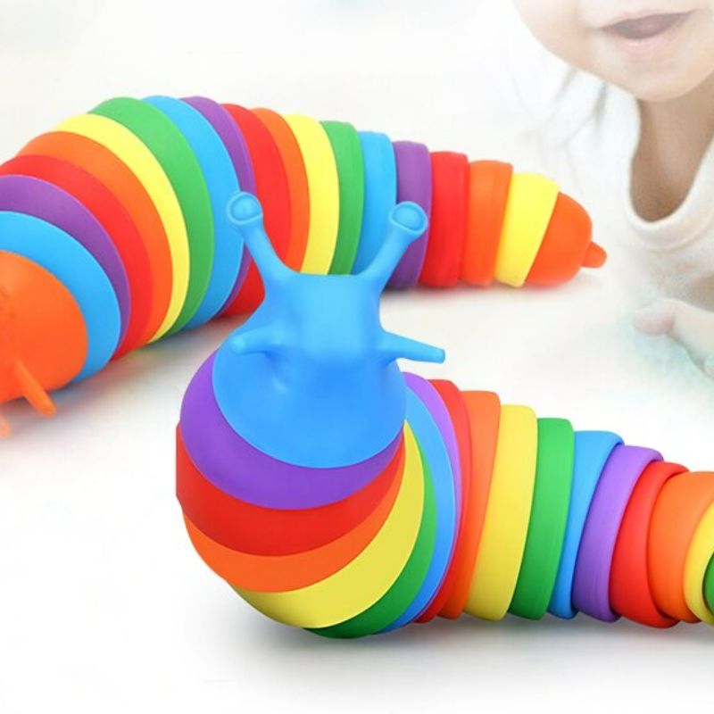 Brinquedo Sensorial 3D Colorido Descompressão