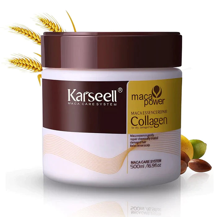 Máscara de Colágeno Alemã - Karseell® 536g [Restauração Completa e Permanente] - Compre 1 Leve 2