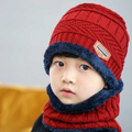 Kit Inverno Infantil Touca Gorro e Cachecol + Brinde