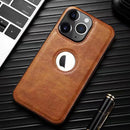 Capa de Couro Luxo para  iPhone