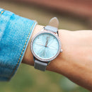 Relógio Feminino de Couro