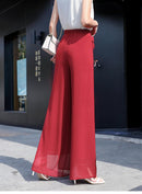 Calça em Chiffon Dupla Camada