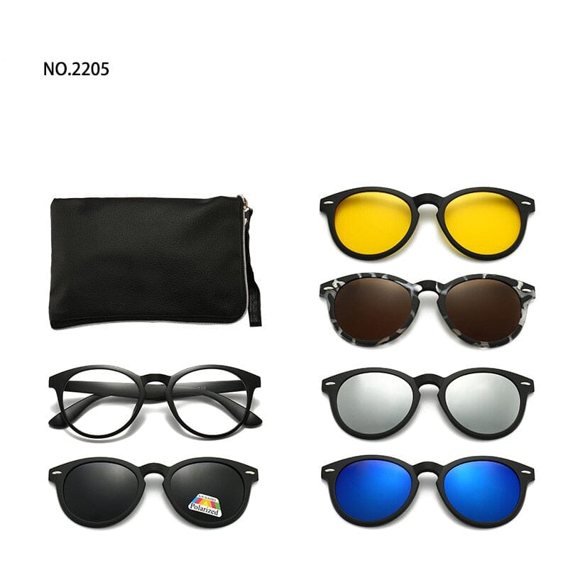 Óculos de Sol Magnético Fleur 6 em 1 - Feminino