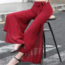 Calça em Chiffon Dupla Camada