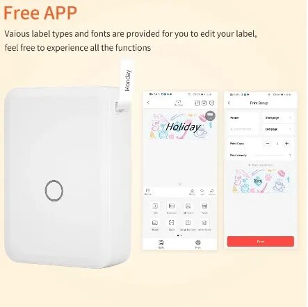 Etiquetadora Niimbot D110 Impressora Térmica