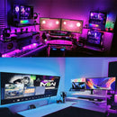 Fita de LED RGB com APP 24 Chaves Bluetooth