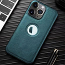 Capa de Couro Luxo para  iPhone