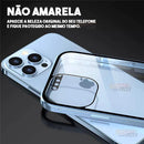 Case Magnética Blindada Premium com Dupla Proteção 360º - Tecno®