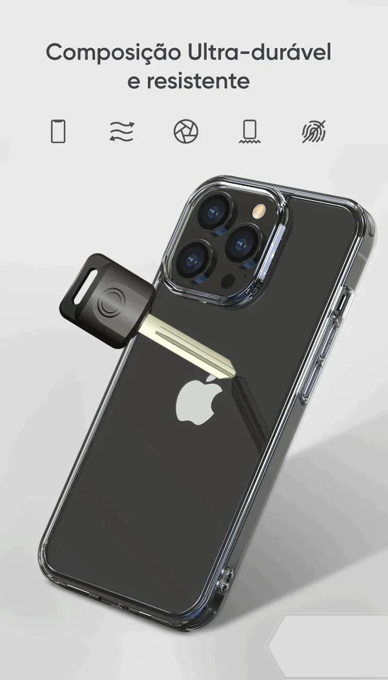 Case Nano Glass De Vidro Temperado Transparente